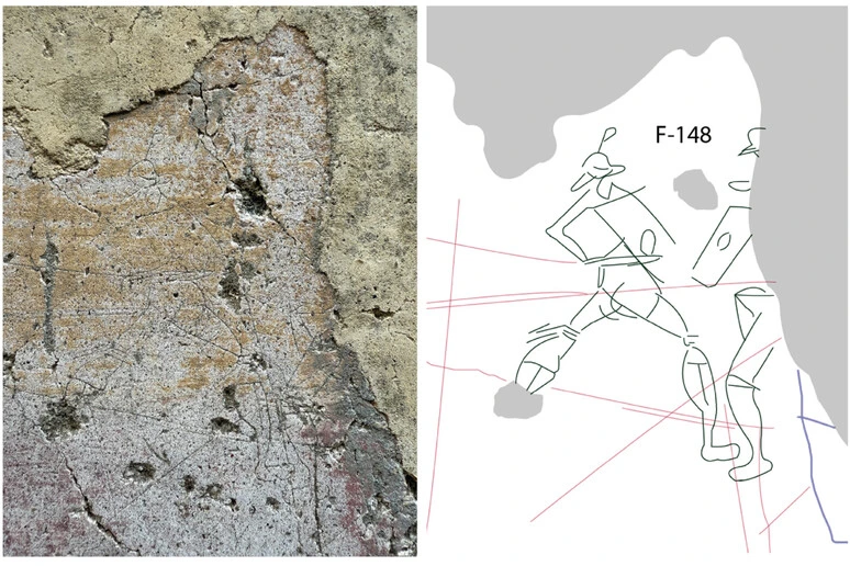 Amore e lotte tra gladiatori, nuovi graffiti raccontano Pompei