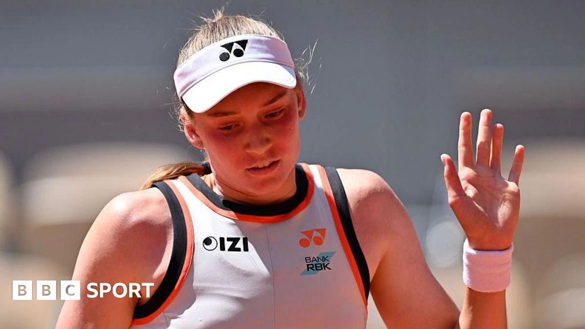Rybakina out in biggest French Open upset so far