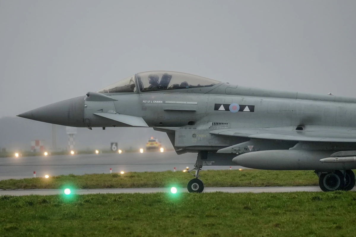 RAF fighter jets scrambled to threat of Russian drones on Nato border