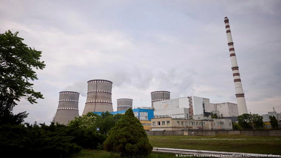 Un dron impactó en la central nuclear de Zaporiyia