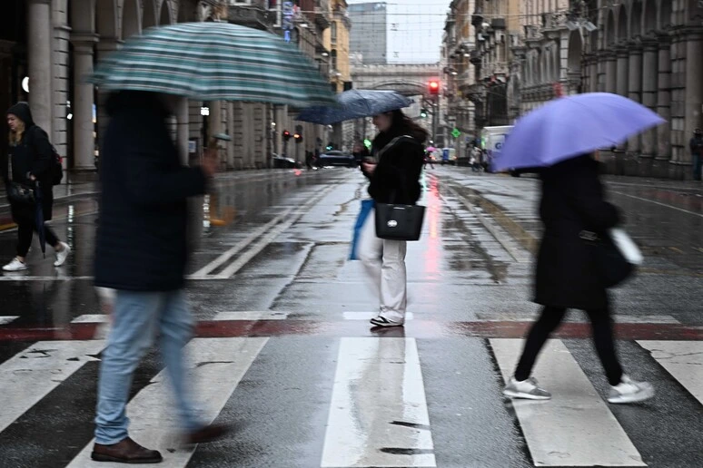 Settimana di Natale con vento, pioggia e anche neve