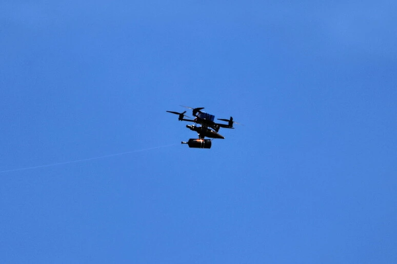 New explosive drone crash in Latvia