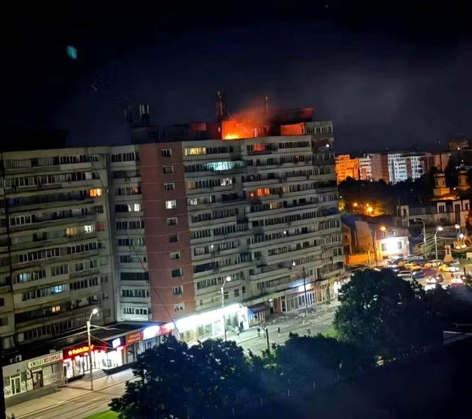 En Roumanie, un immeuble résidentiel touché par un drone russe, deux blessés légers