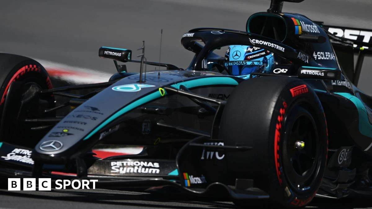 Russell edges Antonelli to take pole for Canada sprint