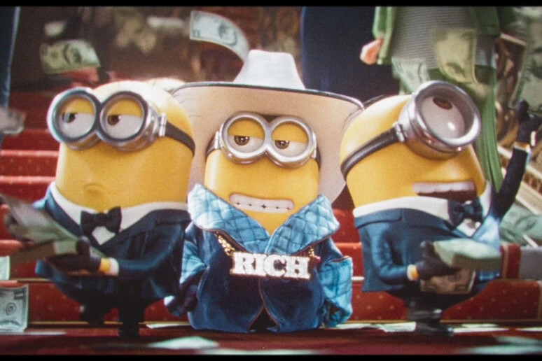 Tornano i Minions e travolgono le icone del cinema da Chaplin a Star Wars