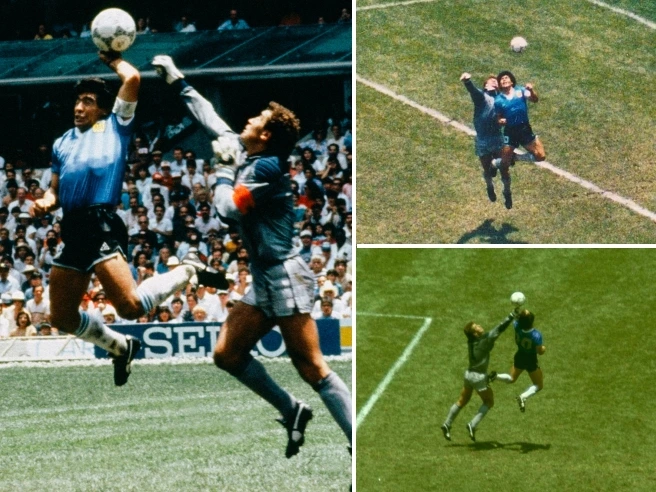 Maurizio De Giovanni: «La mano de Dios? Quella foto è il mio incubo. Per fortuna il Var nel 1986 non esisteva»
