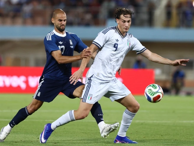 Grecia-Italia 0-1: ancora gol di Pio Esposito, la Nazionale di Baldini chiude con due successi in amichevole