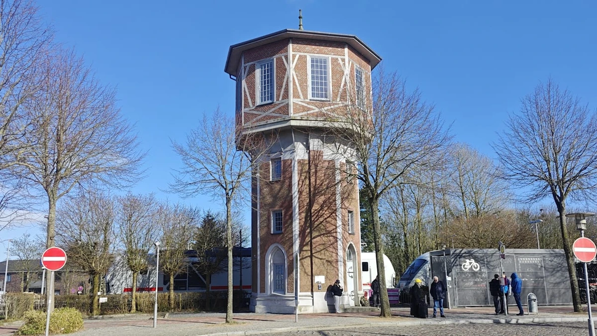 Wasserturm-Wohnung kommt unter den Hammer