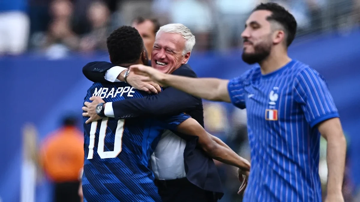 WM 2026: Emotionaler Mbappé-Jubel mit seinem Trainer