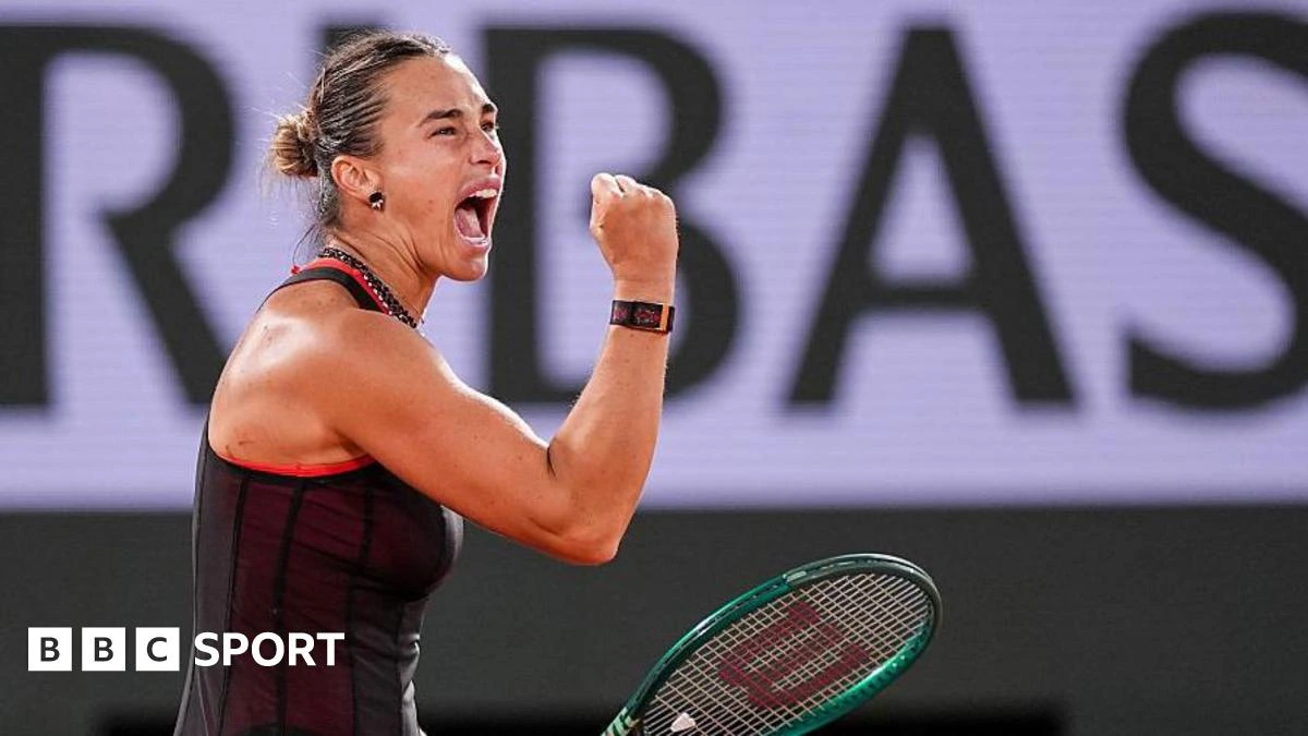 Sabalenka's superior serve helps her past spirited Osaka