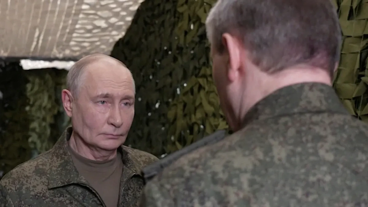 Müder Wladimir Putin sorgt in der Ukraine für Spott – Video wirft Fragen auf