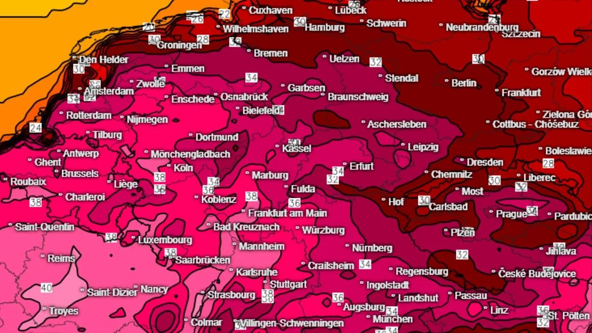 40-Grad-Marke wackelt: Jetzt rollt die nächste Glut-Walze an