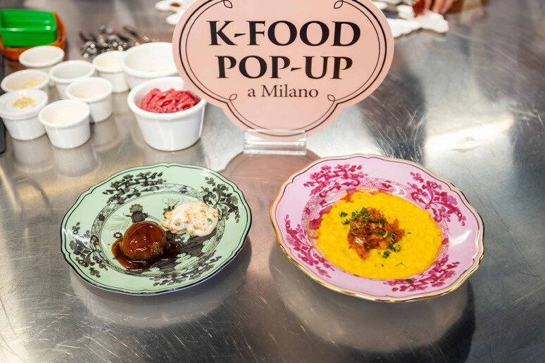 K-food alla milanese, quando il risotto e i mondeghili incontrano il Kimchi coreano