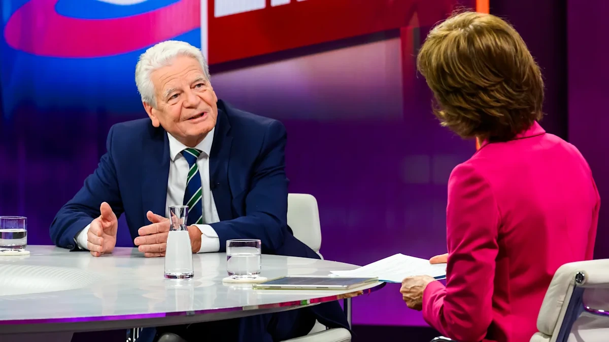 Joachim Gauck: „Die müssen einfach mal versuchen, zu regieren!“