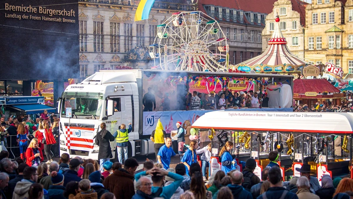 Polizeischülerin bei Freimarktsumzug in Bremen schwer verletzt