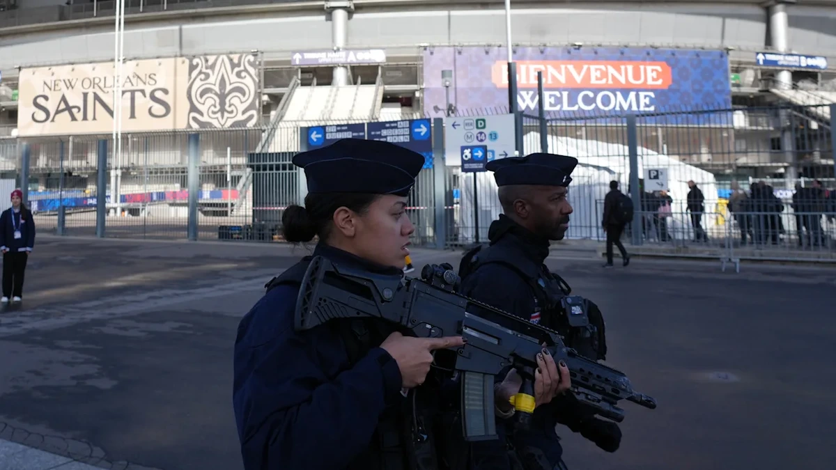 NFL-Spiel in Paris: Stade de France wird zur Festung
