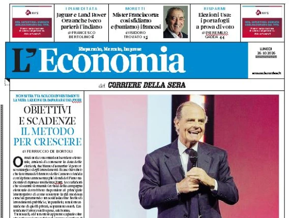L’Opa indiana di Tata su Iveco, i piani di Bellavista sull’export e i test di Bancomat sull’euro digitale L’Economia in edicola lunedì