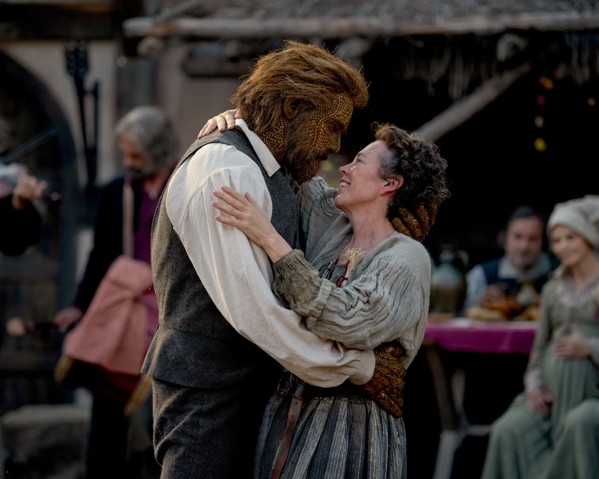 Wicker review – Olivia Colman finds the perfect lover in intriguing folk-horror romance